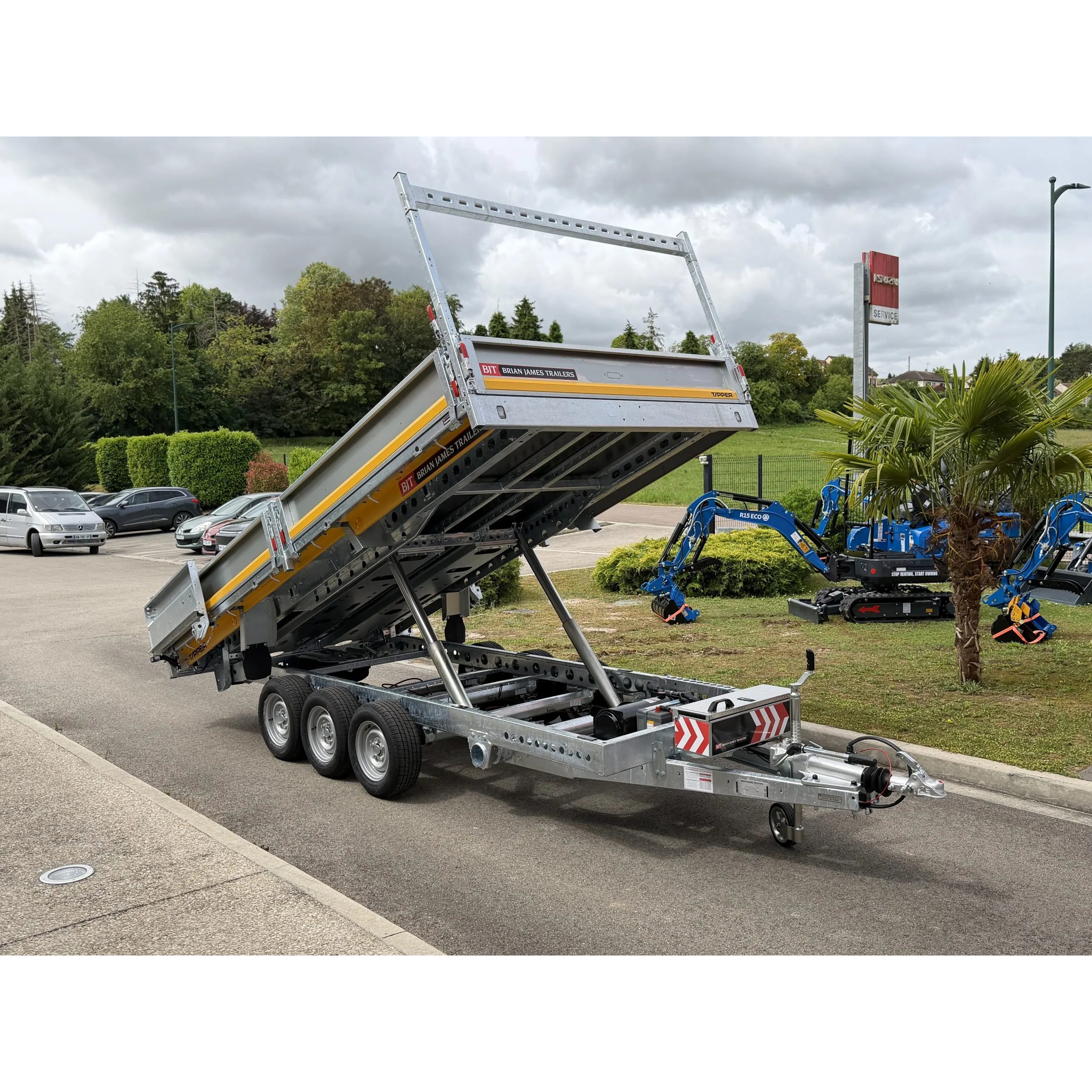 TIPPER 4020-35-3-12 / 3500 KG (3 essieux)