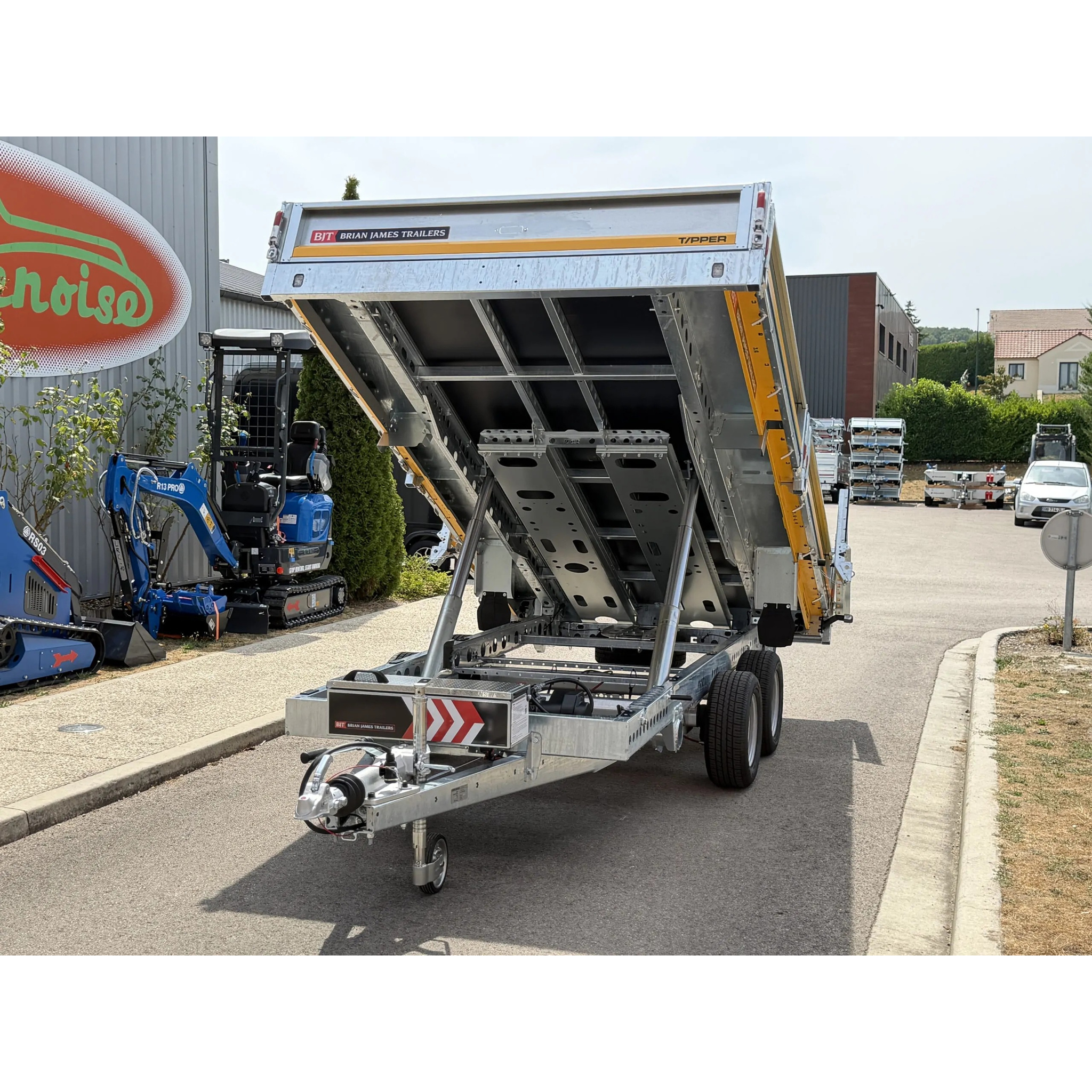 TIPPER 3620-35-2-12 / 3500 KG (2 Essieux)