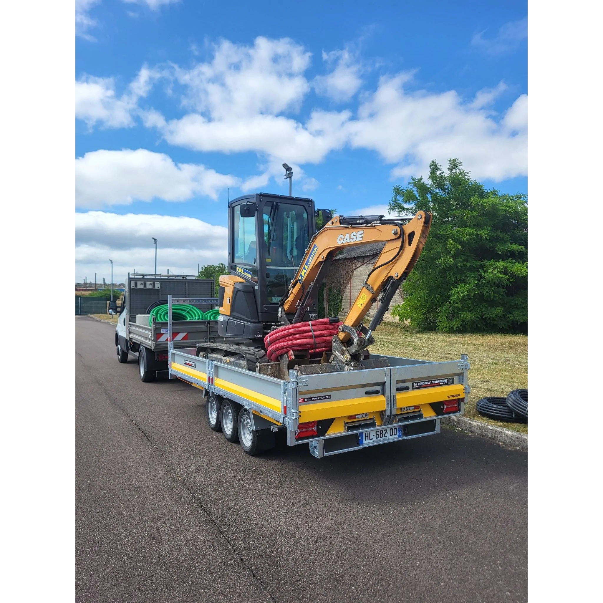 TIPPER 4020-35-3-12 / 3500 KG (3 essieux) 40