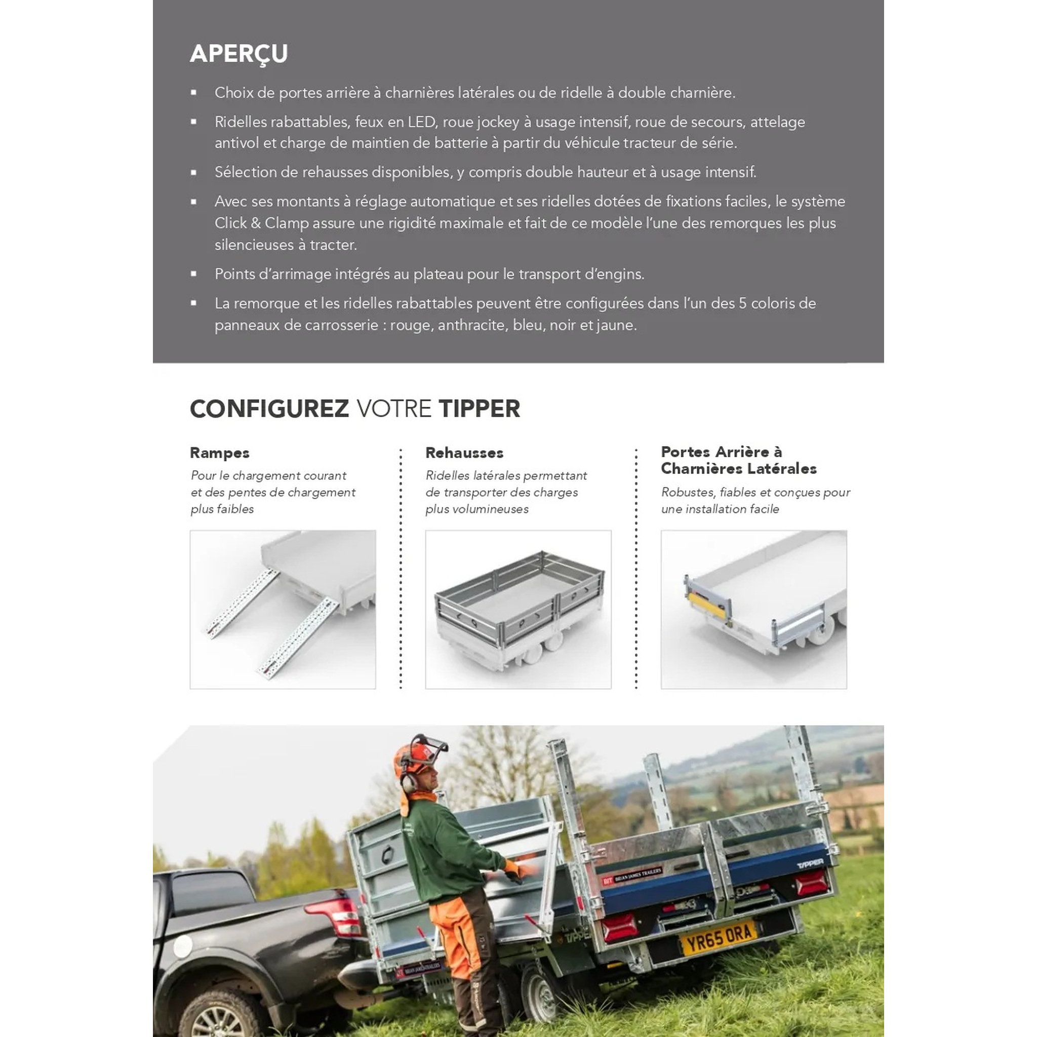 TIPPER 3620-35-2-12 / 3500 KG (2 Essieux) 6
